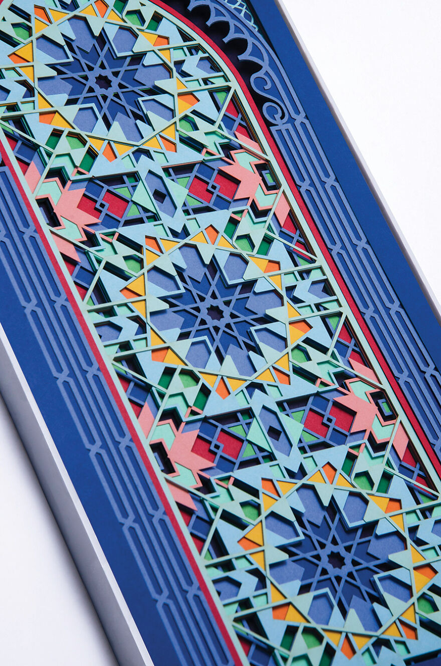 I Made My Childhood Obsession With A Kaleidoscope Into Paper Art (11 Pics)
