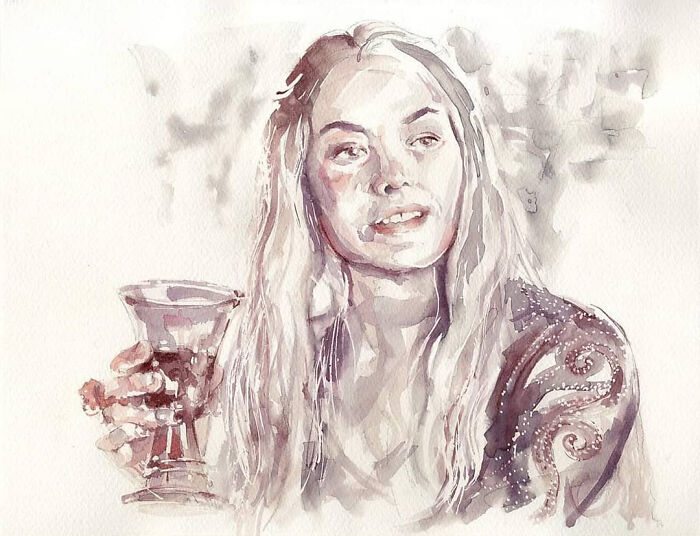 Serbian Artist Sanja Jankovic Turns Wine Into Art