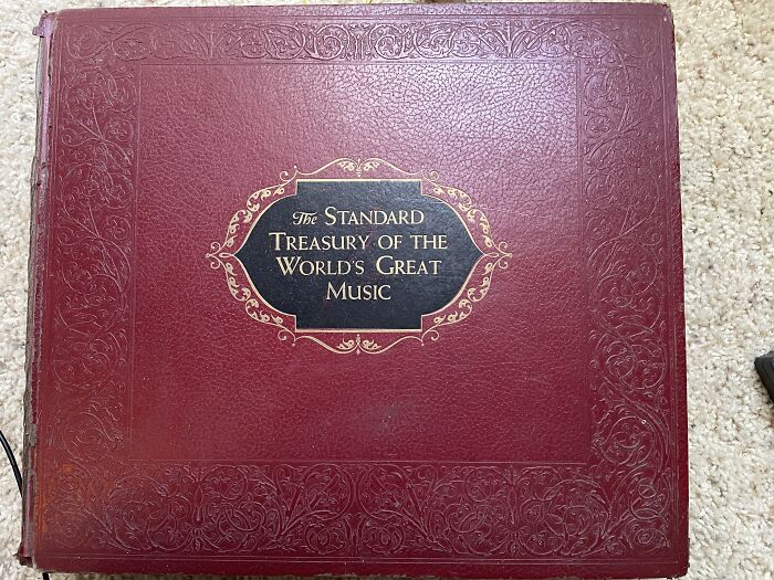 My Late Grandmother’s Book Of Classical Music Vinyl Records And Composer Biographies, Google Says It’s From 1958