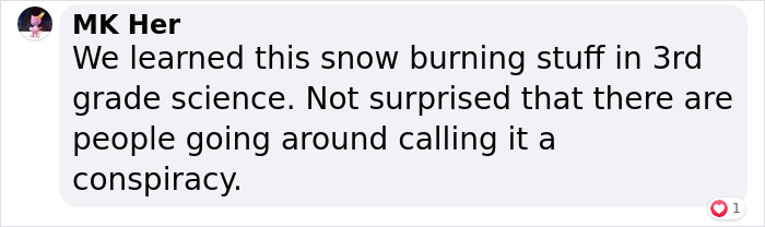 Conspiracy Theorists Claim That Snow In Texas Is Fake And They Burn It To Prove It Doesn’t Melt