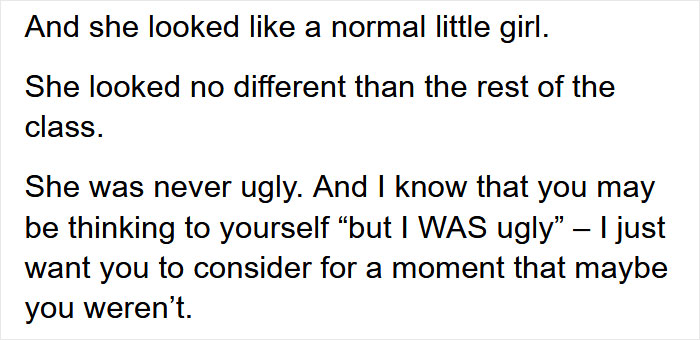 People Growing Up Bullied And Thinking They Were Ugly Just Got The Coolest Response Online
