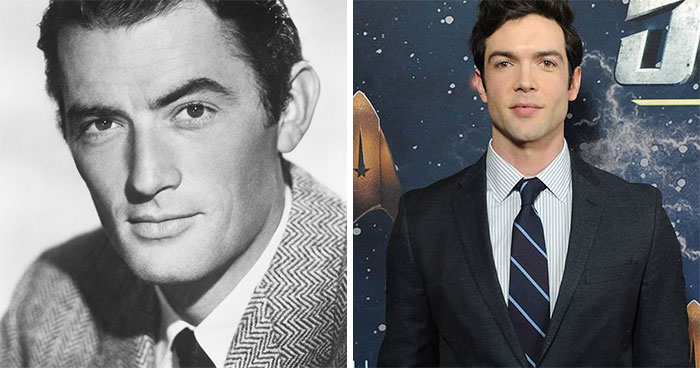 Gregory Peck And Ethan Peck