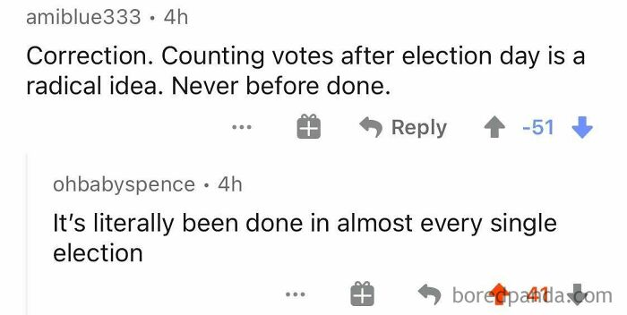 “Counting Votes After Election Day Has Never Been Done Before”
