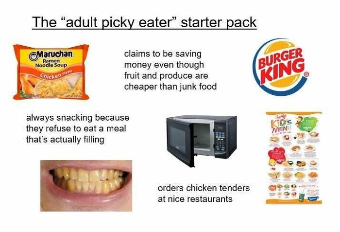 Adult Picky Eater Starter Pack