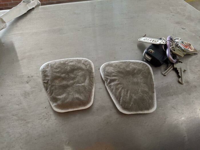 My Mask Filters After One Day Firefighting