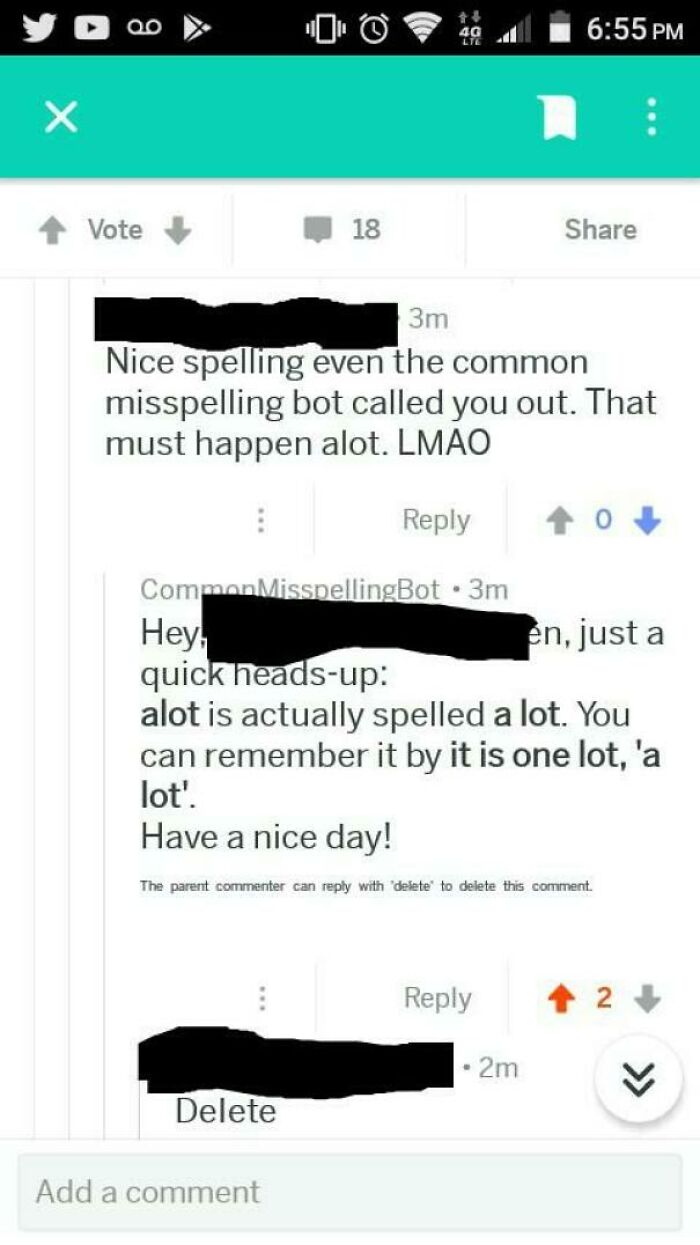 User Calls Someone Out For A Spelling Mistake