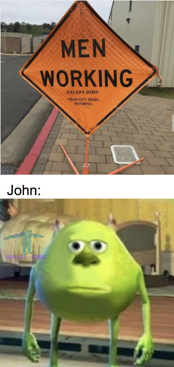 Poor John.