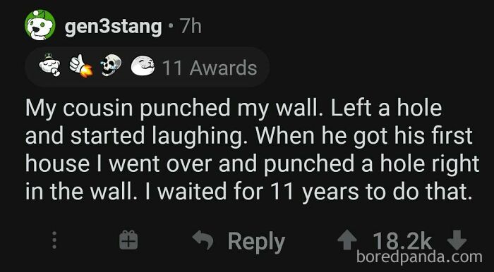 Madlad Waits 11 Years To Get Revenge For His Wall