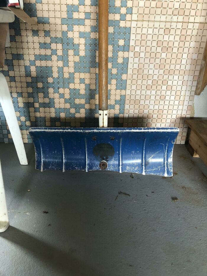 Shovel Used By An Elderly Client To Shovel Her Steps Since 1978