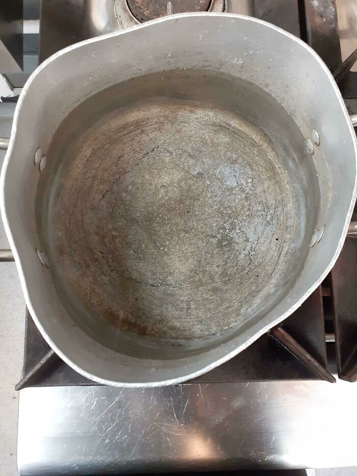 This Pan Has Seen Some S***