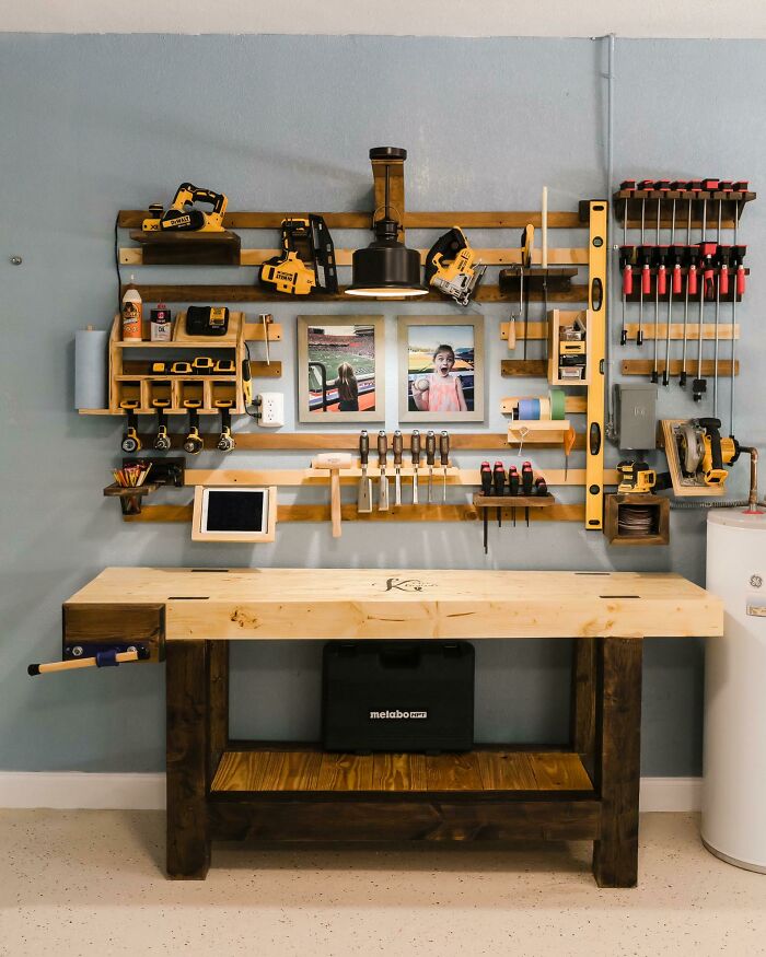 My Workbench And Tool Storage Is Complete!
