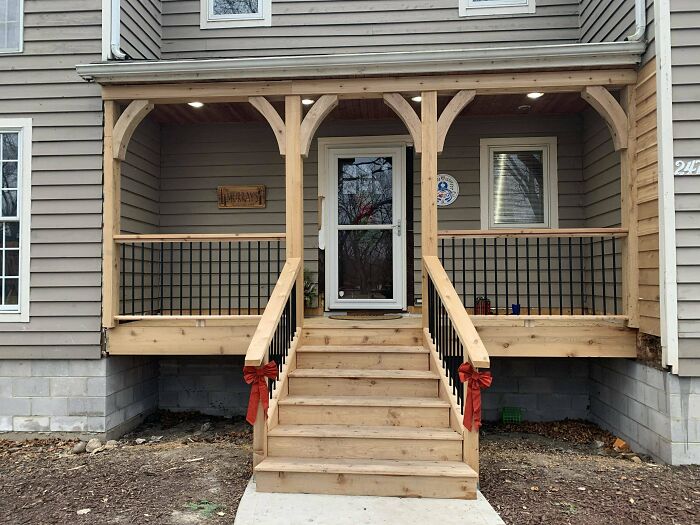 Front Porch Is All Done!