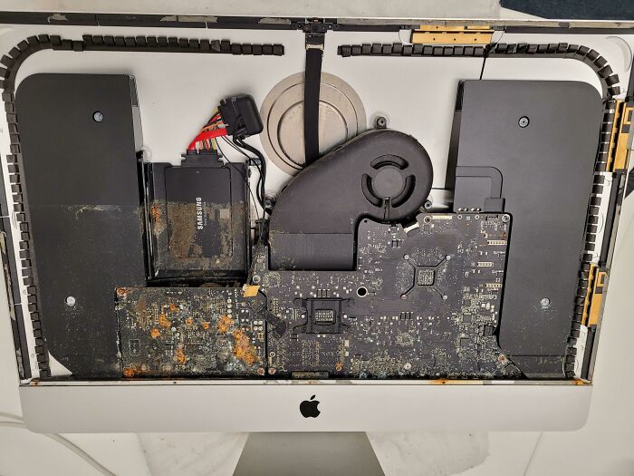 Customer's Imac Was Caught In A Flood... Surprisingly I Was Able To Recover The Data!