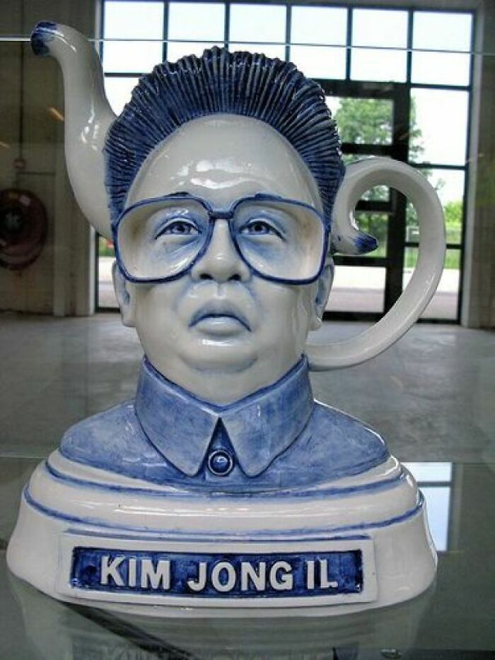I See Your Hitler Teapot And Raise With A Kim Jong-Il Teapot