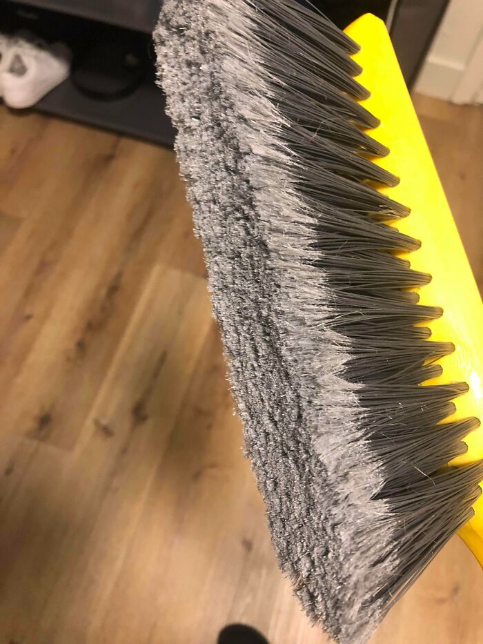 This Brand New Duster Has A Design That Makes It Look Extremely Dirty All The Time