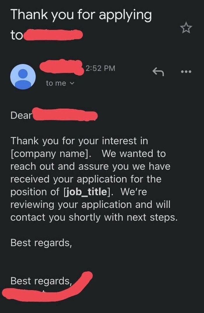 Recruiters Being Recruiters