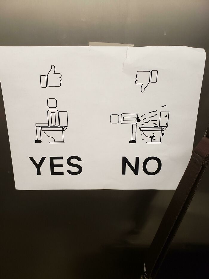 In The Men's Room At My Corporate Place Of Employment