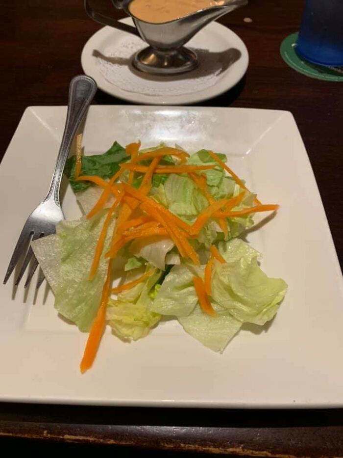 The Salad This Restaurant Gave Me