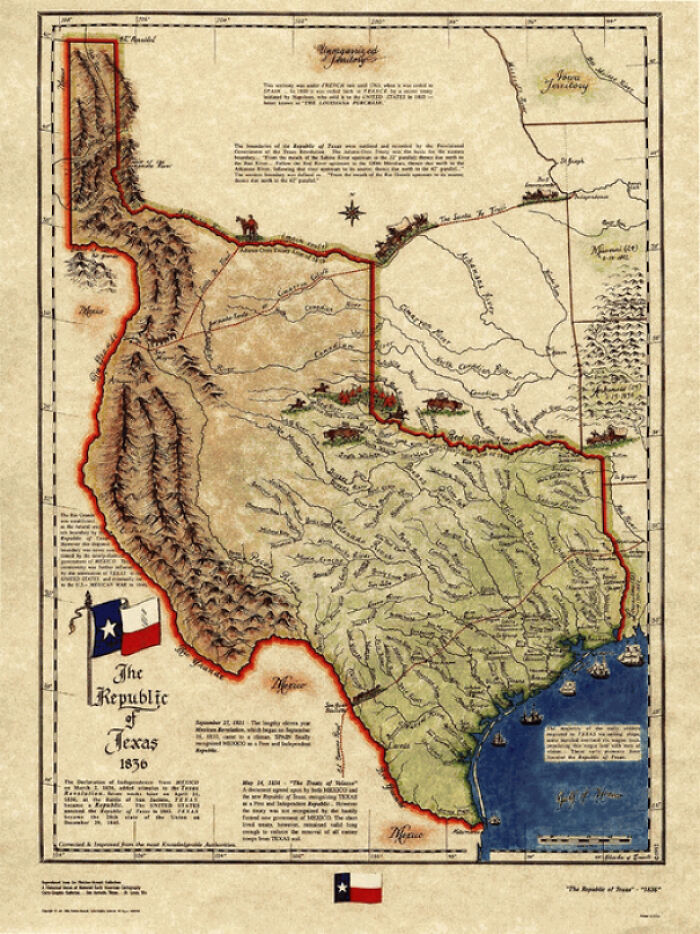 The Republic Of Texas, A Real Country That Lasted 10 Years