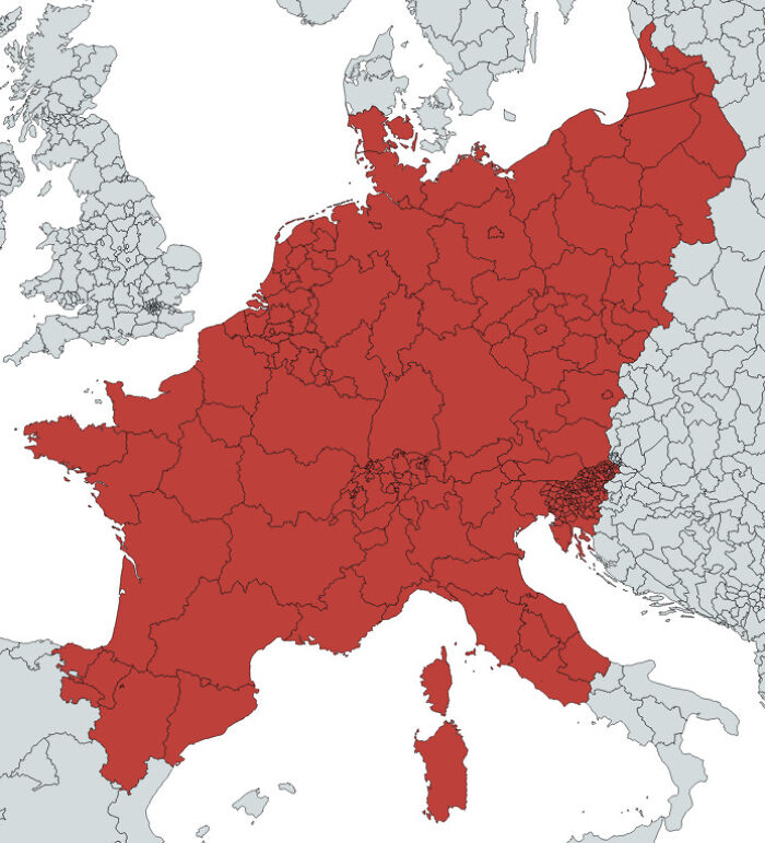 All Provinces Of Modern Europe Ever Ruled From A Capital Within Modern Day Germany