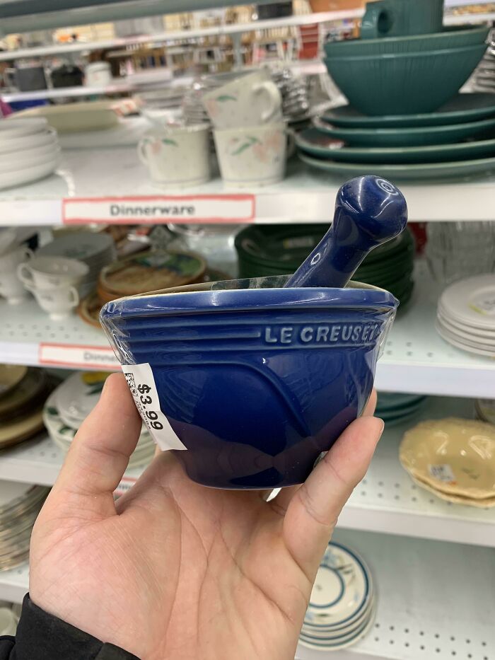 Le Creuset Mortar And Pestle For $3.99!!