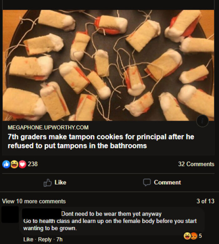 Middle Schoolers Don't Need Tampons!