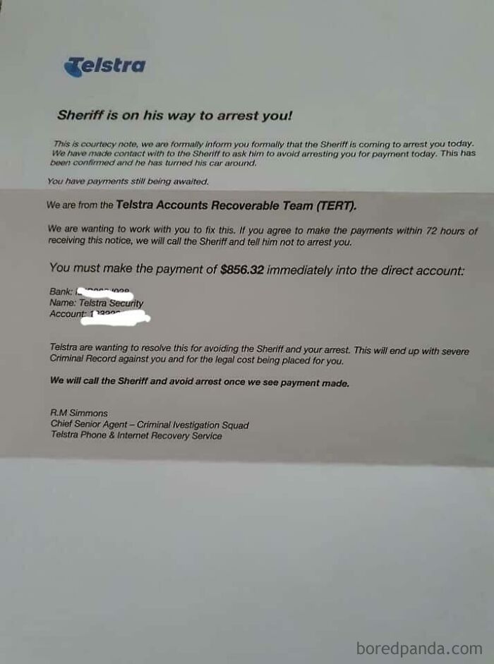 The Most Believable Letter You Will Ever Read!!! I Was Told In Another Subreddit To Post This Here