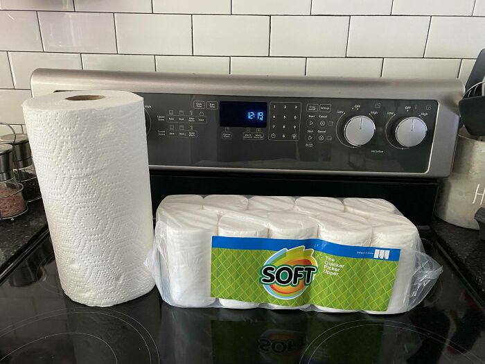 My “Bounty” Paper Towels Finally Showed Up That I Ordered At The Beginning Of Quarantine In March For 45 Bucks Before Shipping