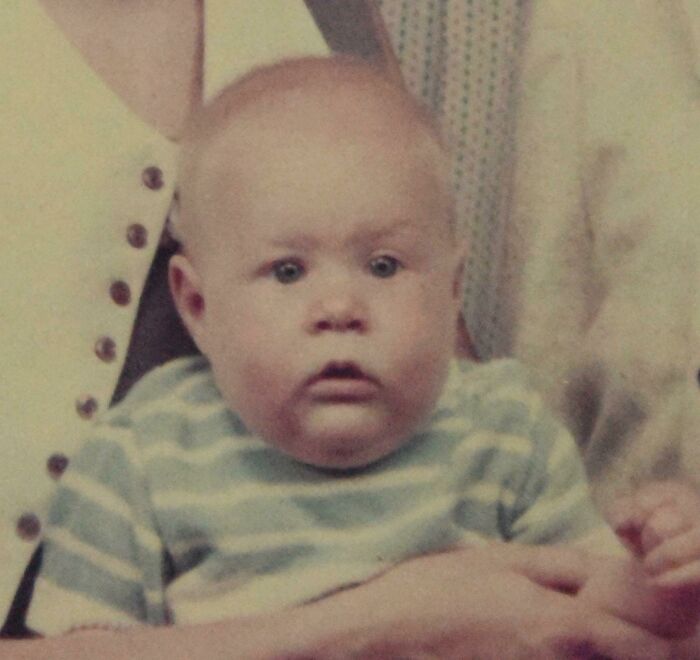 Found This Absolutely Ancient Baby In A Family Photo Album (Picture From ~1975)