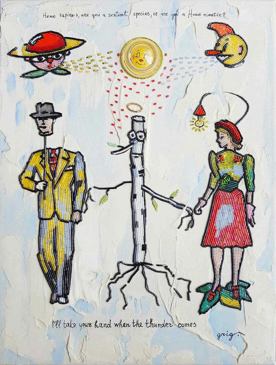 Multi-Layered Subjects Or The Magical World Of The Russian Artist Vladimir Grig. Multi-Layered Subjects Or The Magical World Of The Russian Artist Vladimir Grig.