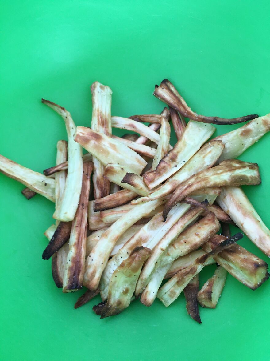 Some Parsnip Chips I Made