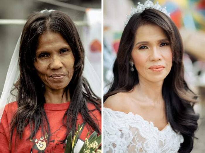Homeless Couple Get A Makeover And A Surprise Charity Wedding After Being Together For 24 Years