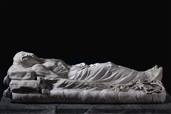 The "Veiled Christ" Sculpted By Giuseppe Sanmartino In 1753