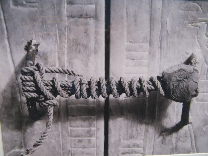 The Cord Sealing King Tut's Shrine Was Broken 3,245 Years After It Was Tied