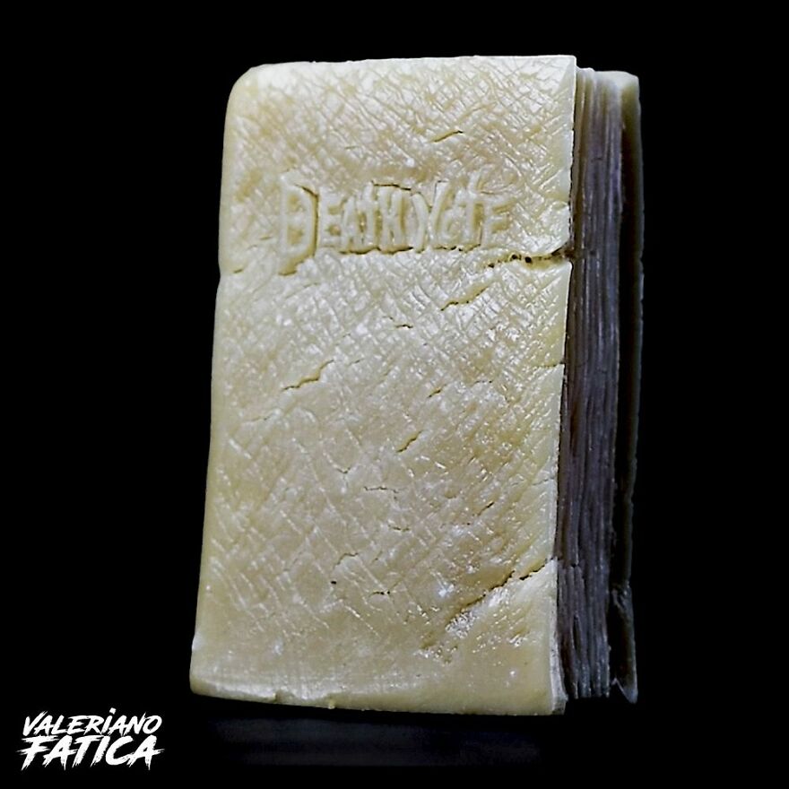 Death Note – Cheese Sculpture