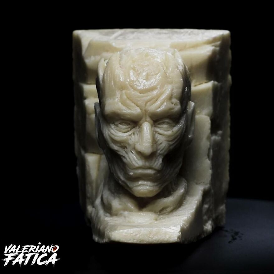 The Night King – Cheese Sculpture