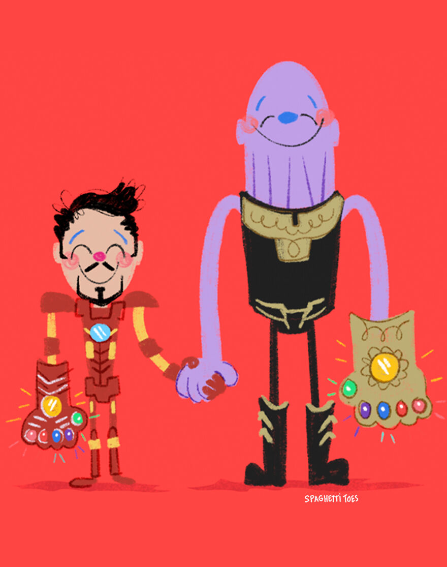 Ironman And Thanos