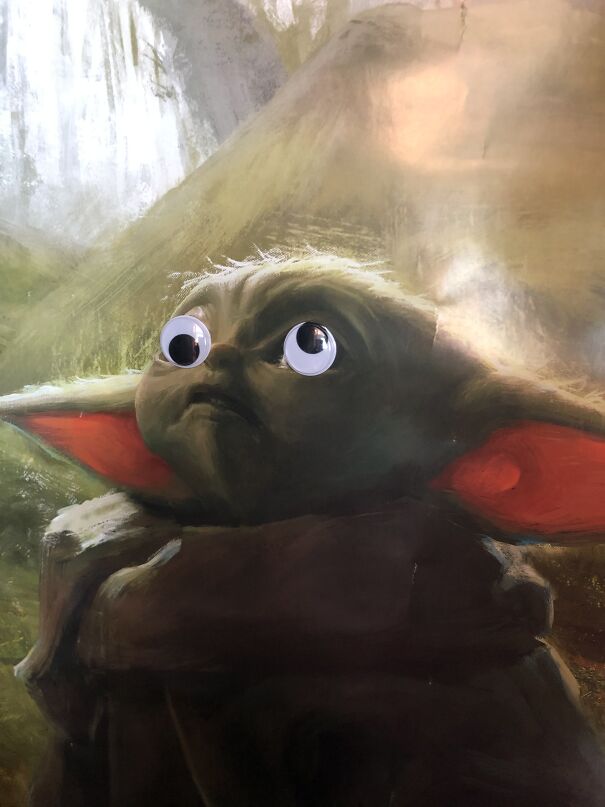 Ma Poster Of Baby Yoda!
