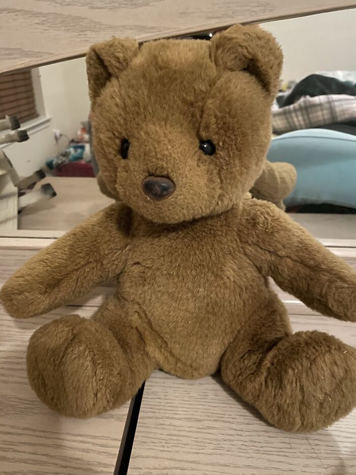 "Brown Bear." 3 Year Old Me's Answer When My Parents Asked Me What I Wanted To Call My Build A Bear