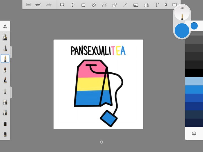 I Don’t Know What To Title This... It’s The Pansexual Flag, You Know?