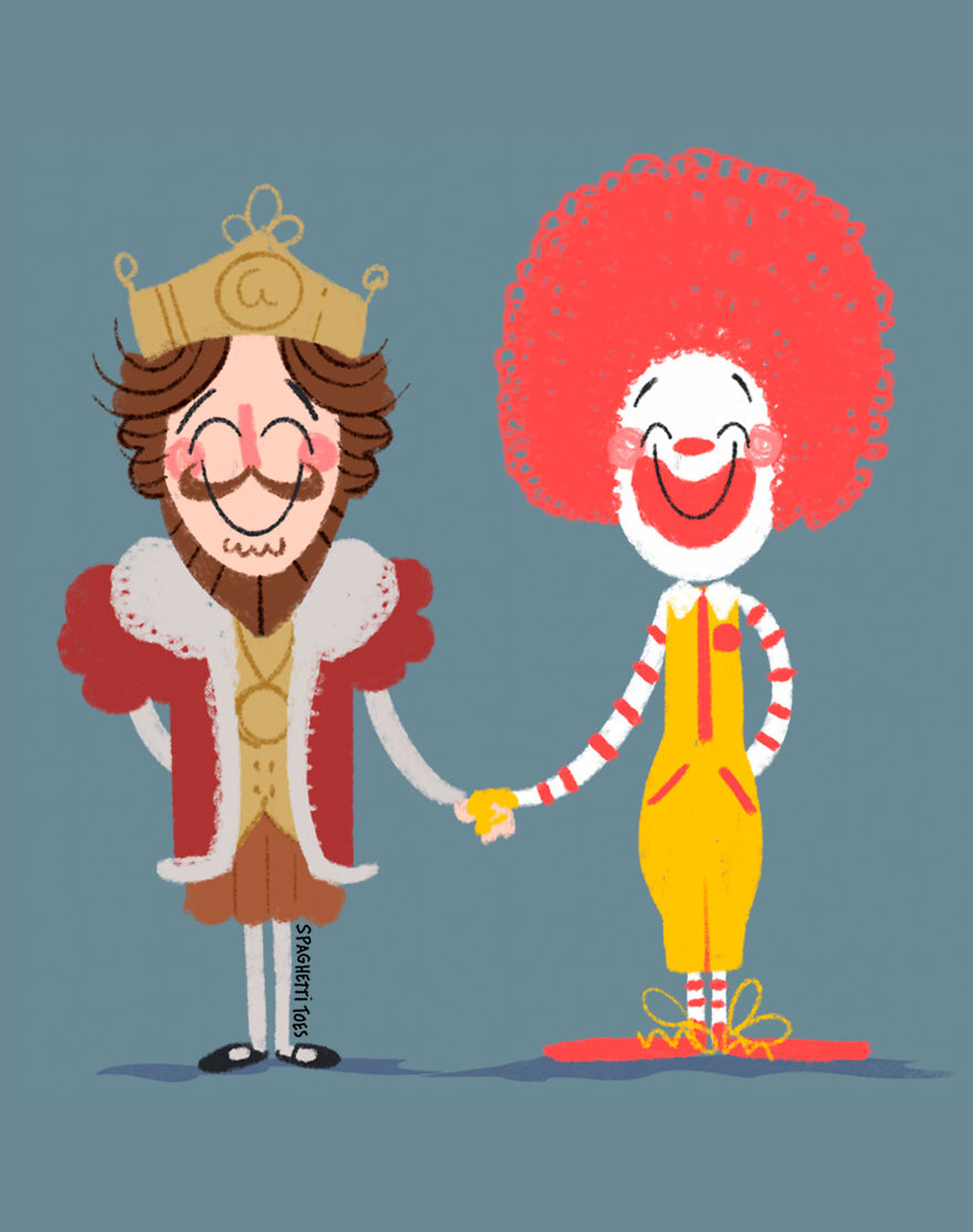 Burger King And Ronald Mcdonald