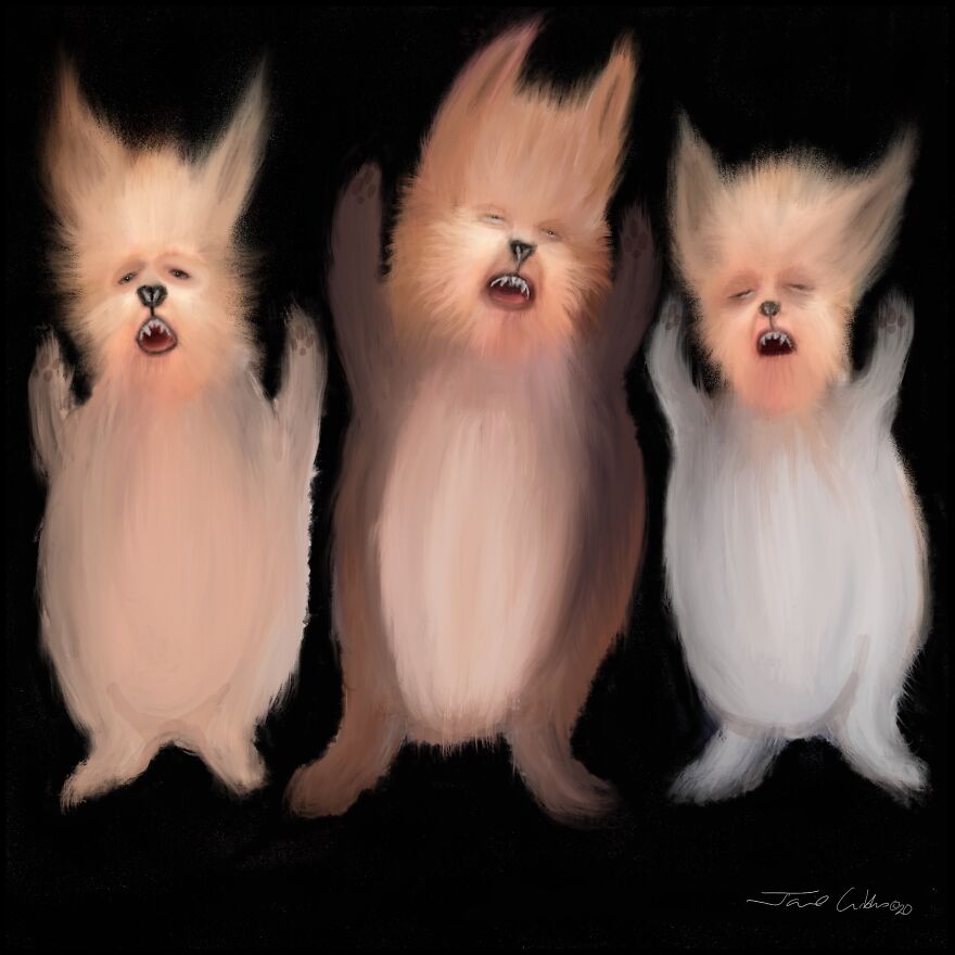 Making Art And Keeping Sane During The Pandemic Helps Me Reveal The Hidden Personalities Of Dogs And Cats And Their Human Counterparts! Making Art And Keeping Sane During The Pandemic Helps Me Reveal The Hidden Personalities Of Dogs And Cats And Their Human Counterparts!