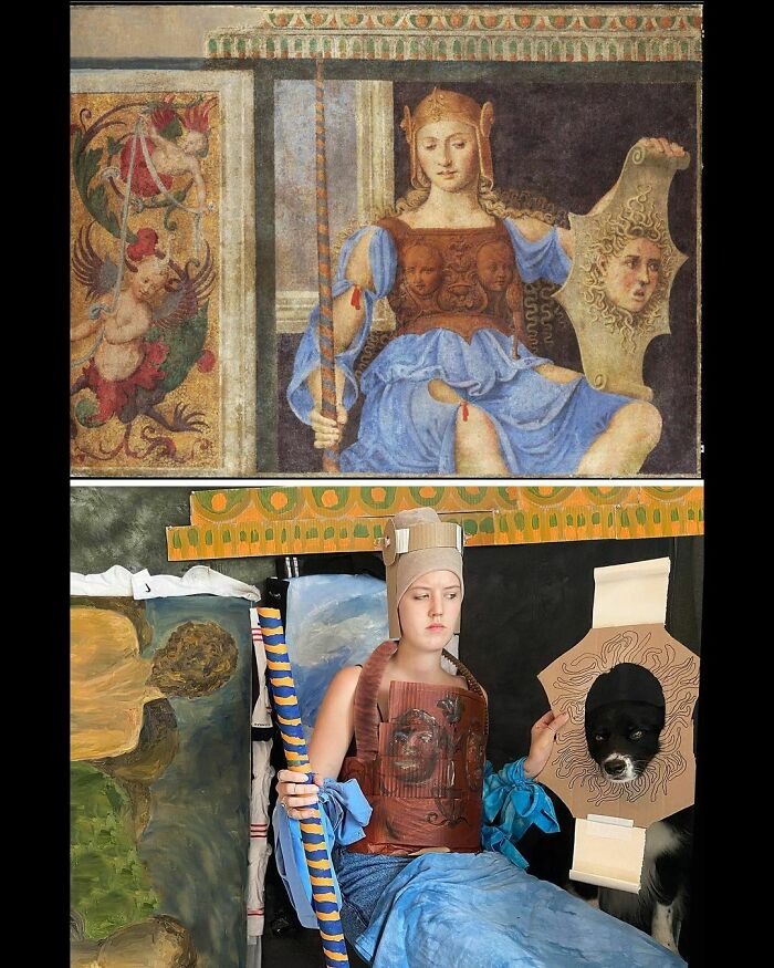 Minerva, 1506 Or 1509 By Girolamo Genga vs. Minerva, 2020