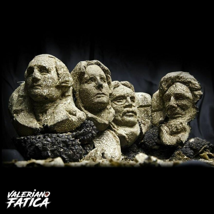 The Mount Rushmore, 1,5 Kg Truffle Carving