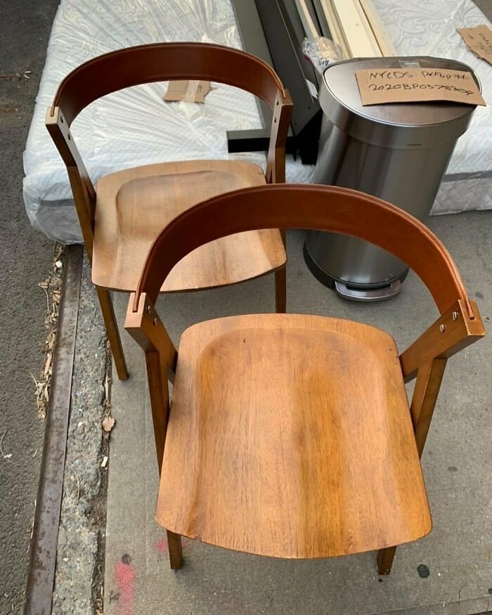 Byo-Table And You’ve Got Yourself A Romantic Reservation For 2. Two West Elm Dining Chairs At 93 Greenpoint (Between Franklin And Manhattan)