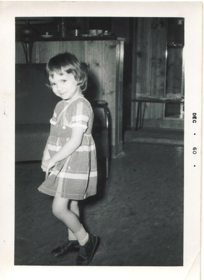 I Was Four And Very Shy. Not Many Photos Of Young Me Exist.
