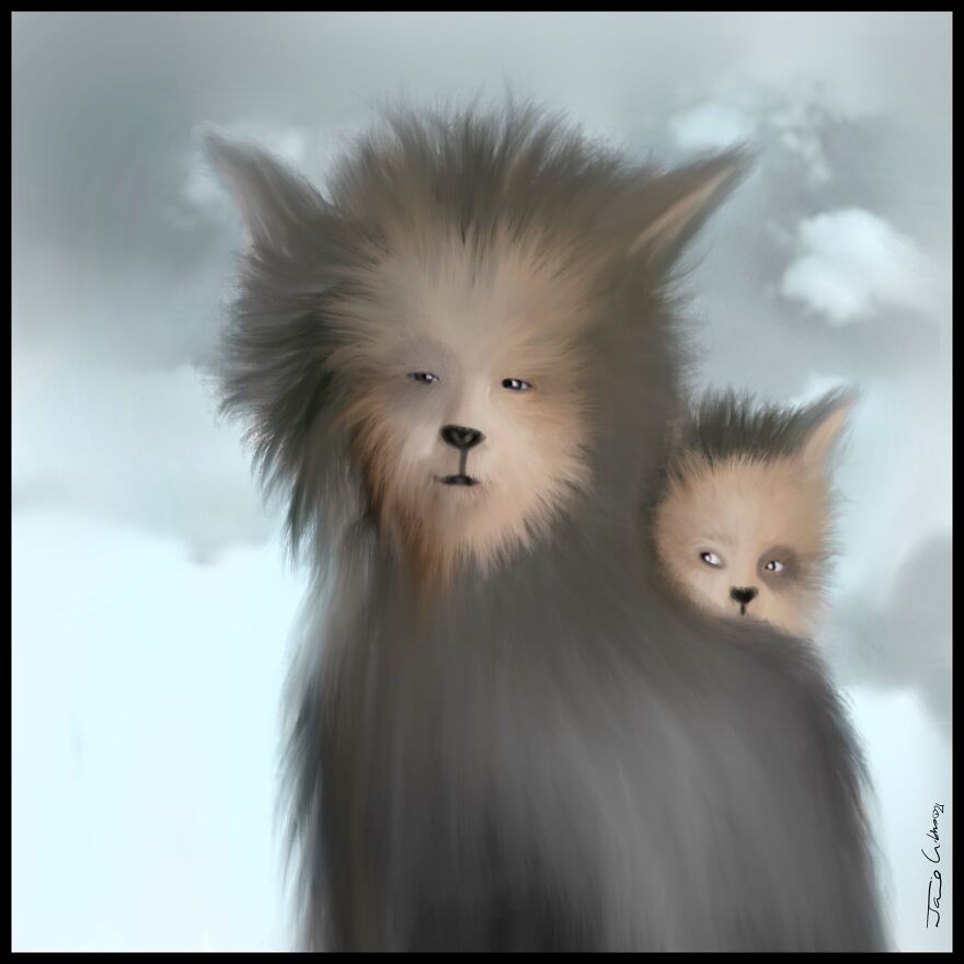 Making Art And Keeping Sane During The Pandemic Helps Me Reveal The Hidden Personalities Of Dogs And Cats And Their Human Counterparts! Making Art And Keeping Sane During The Pandemic Helps Me Reveal The Hidden Personalities Of Dogs And Cats And Their Human Counterparts!