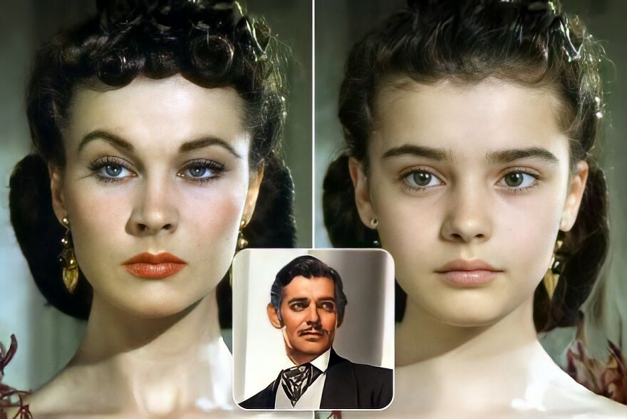 Scarlet O'hara And Rett Butler (Gone With The Wind)