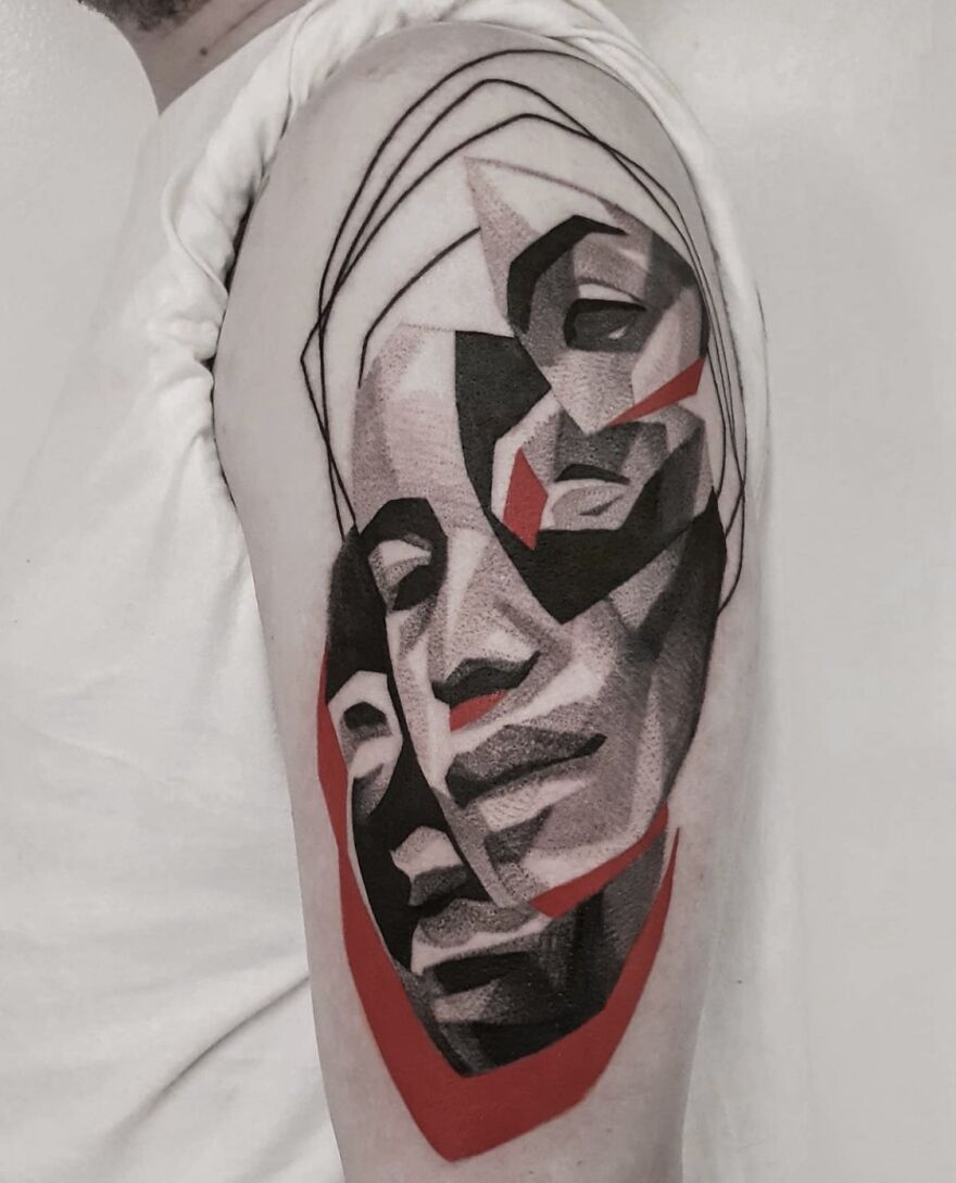 Mike Kyrtatas - Abstract Tattooing