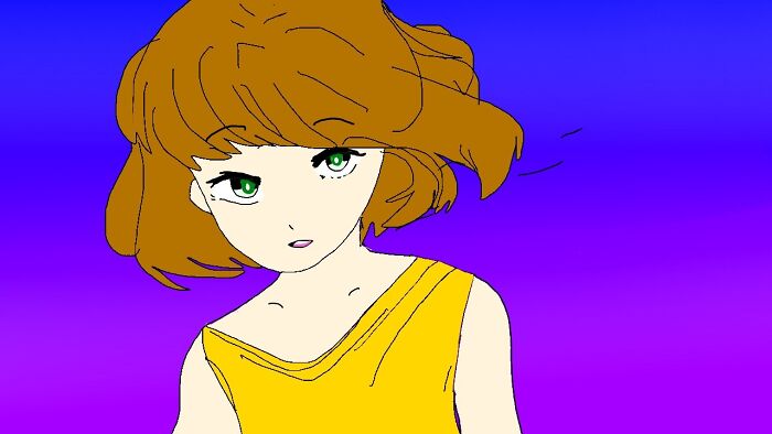 One Of My First Digital Drawings—actually Part Of An Animation